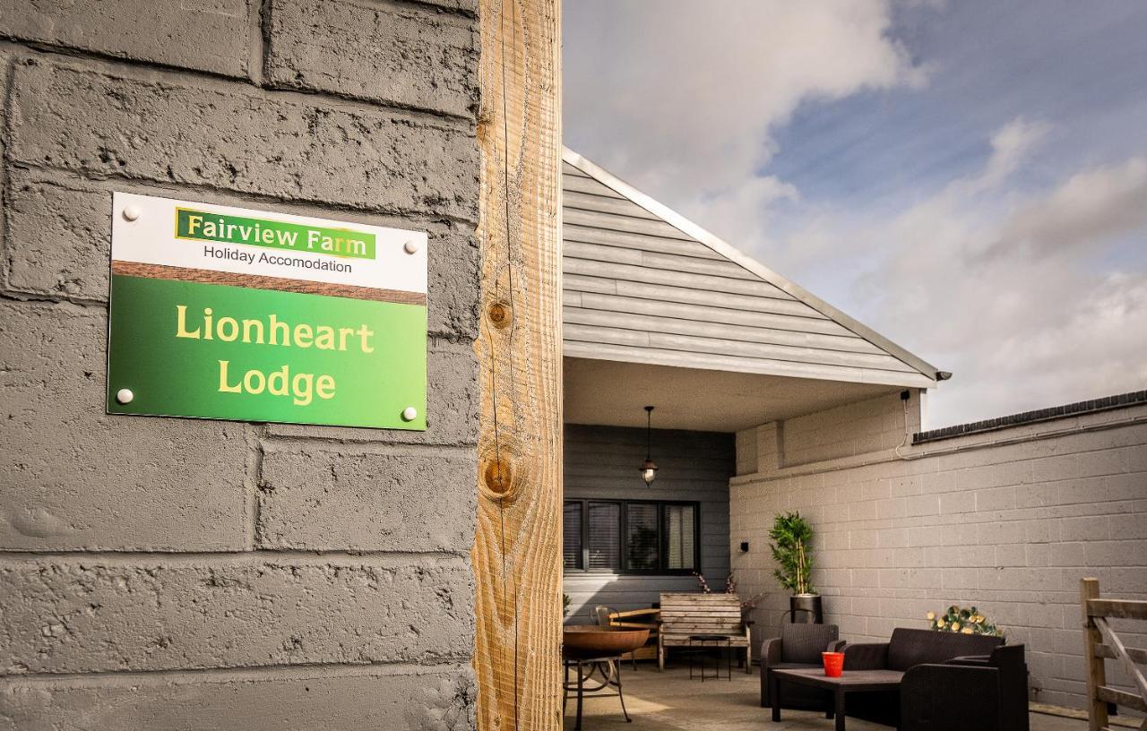 Lionheart Large Luxury Lodge - Sleeps 10- Dog Friendly,Near Sherwood Forest At Fairview Farm Nottingham Great For Family Gatherings ,Groups ,Parties Extérieur photo